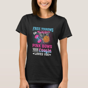 Camiseta Tiros Libres O Lazos Rosas Tu Prima Te Ama Gen
