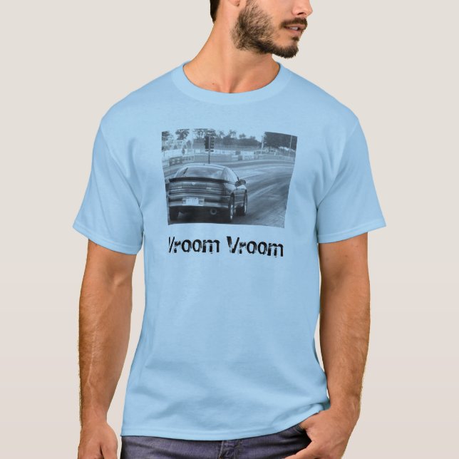 Camiseta TIROTEO 013 - Copie (2), Vroom Vroom (Anverso)