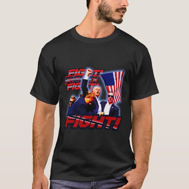 Camiseta Tiroteo 13 de julio de 2024 (Anverso)