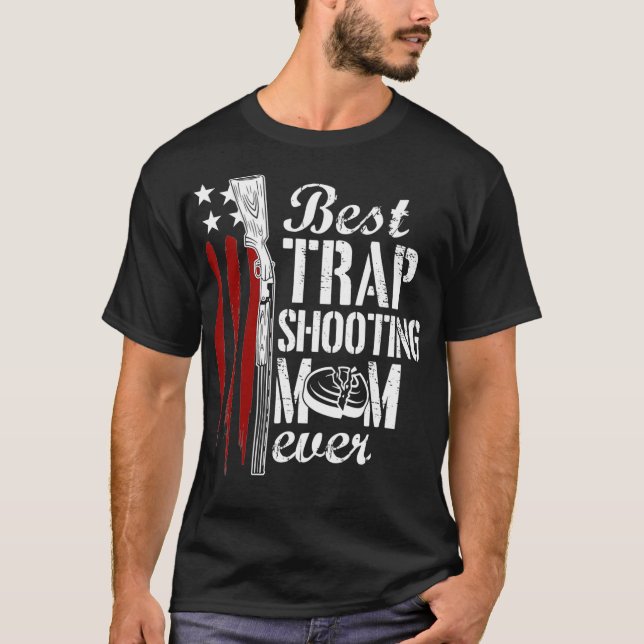Camiseta Tiroteo con pistola a mamá Derechos de pistola Día (Anverso)