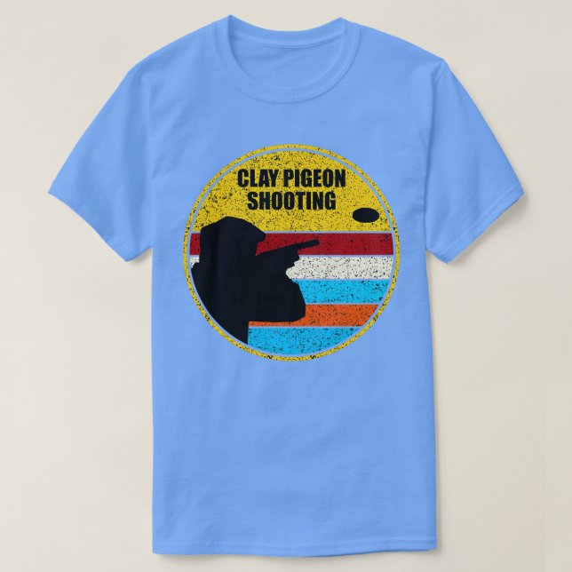 Camiseta Tiroteo de Clay Pigeon (Diseño del anverso)