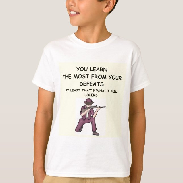 Camiseta tiroteo de trampa (Anverso)