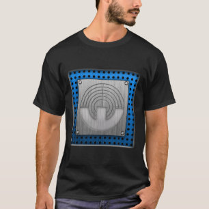 Camiseta Tiroteo del deporte; Metal-mirada