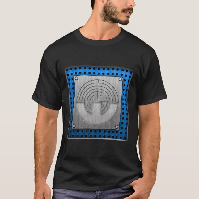 Camiseta Tiroteo del deporte; Metal-mirada (Anverso)