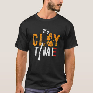 Camiseta Tiroteo deportivo en tiempo de arcilla para dispar