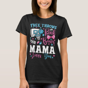 Camiseta Tiroteos Libres O Golpes Rosados Que Mamá Te Ama