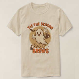 Camiseta Tis the Season Boos and Brews 