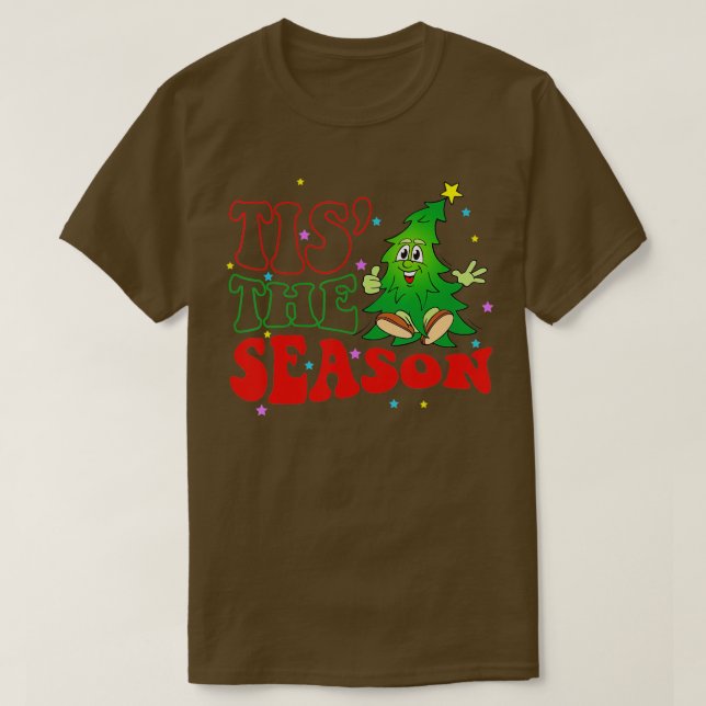 Camiseta Tis the season Christmas Happy New Year 2023 Men W (Diseño del anverso)