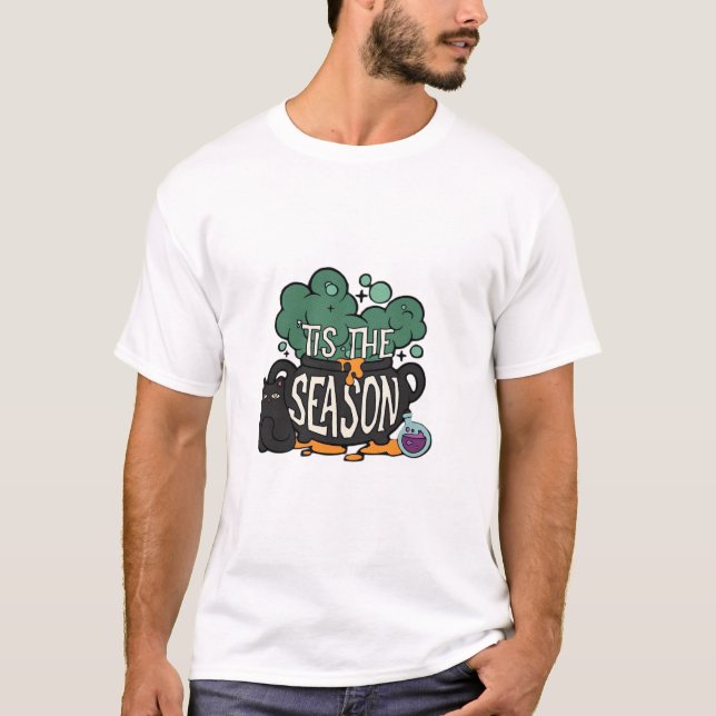 Camiseta Tis The Season Classic Minimal Simple (Anverso)