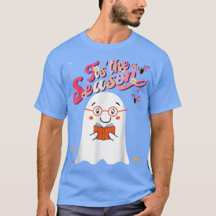Camiseta Tis the Season Pumpkin Boo 60s 70s Hippie Hallowee