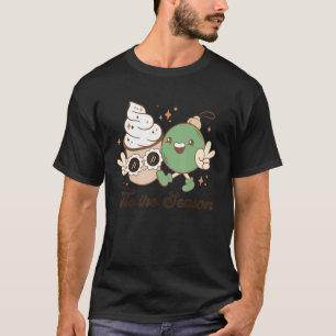 Camiseta Tis The Season Pumpkin Spice   Fall Vibes Autumn R