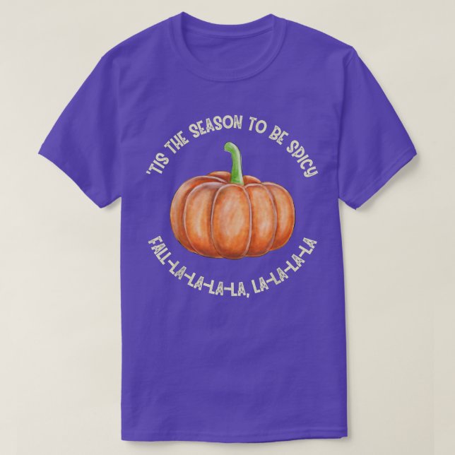 Camiseta Tis the Season Pumpkin Spice Pumpkin Season Fall  (Diseño del anverso)