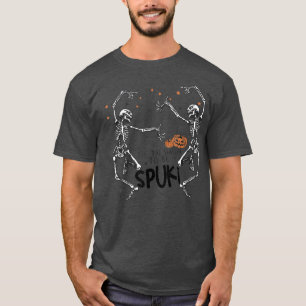 Camiseta Tis The Season To Be Spuki Skeleton Dancing Hallow