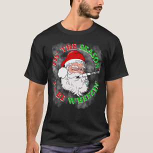 Camiseta Tis The Season To Be Wheezin Respiratory Christmas