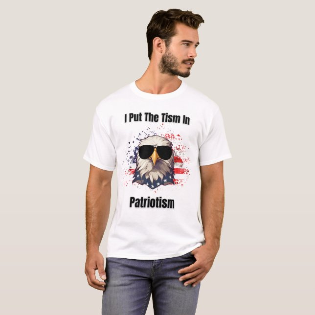 Camiseta Tismo En Patriotismo (Anverso completo)