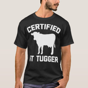Camiseta Tit Tugger certificado - Funny Cow Farmer Farm