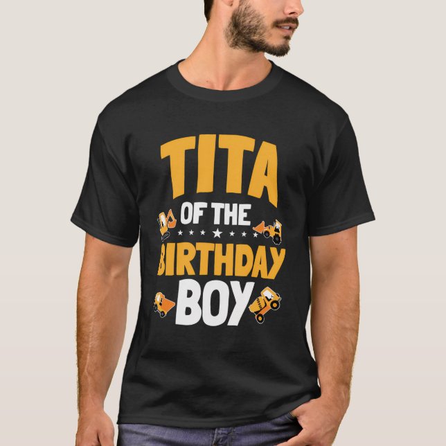 Camiseta Tita Del Cumpleaños De Los Trabajadores De Constru (Anverso)