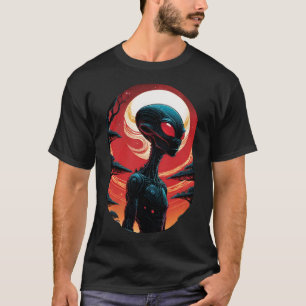 Camiseta Titán con velo: Alien Enigma