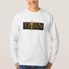 Camiseta Titán - diseño antiguo de la espada