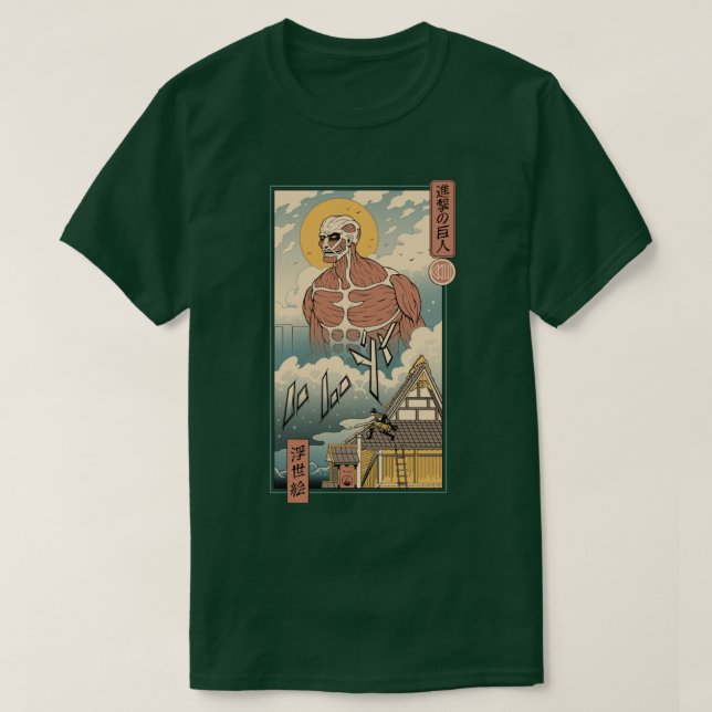 Camiseta Titan In Edo (Diseño del anverso)