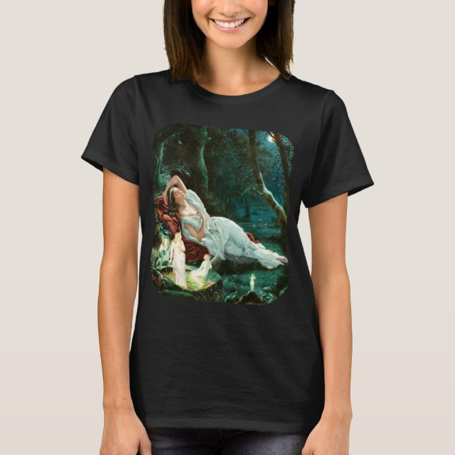 Camiseta Titania durmiendo en la luna Simmons Fae Art (Anverso)