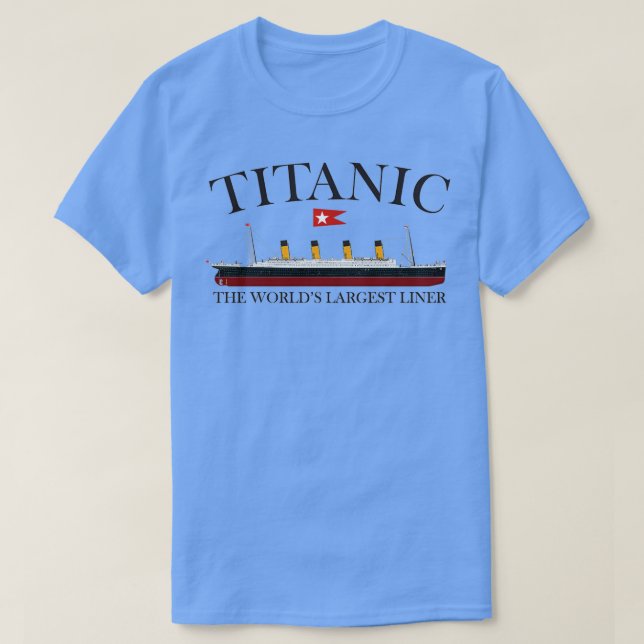 Camiseta Titanic (Diseño del anverso)