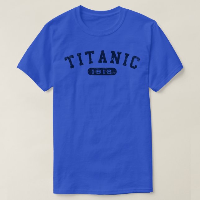 Camiseta Titanic (Diseño del anverso)