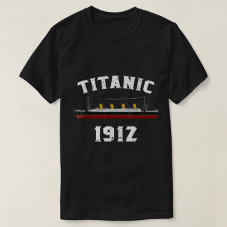 Camiseta Titanic 1912 Vintage Ship Design