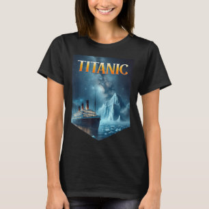 Camiseta Titanic Crucero Iceberg 1912 Rms Viaje Hombres Muj