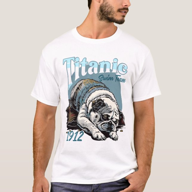 Camiseta Titanic Swim Team 1912 (Anverso)