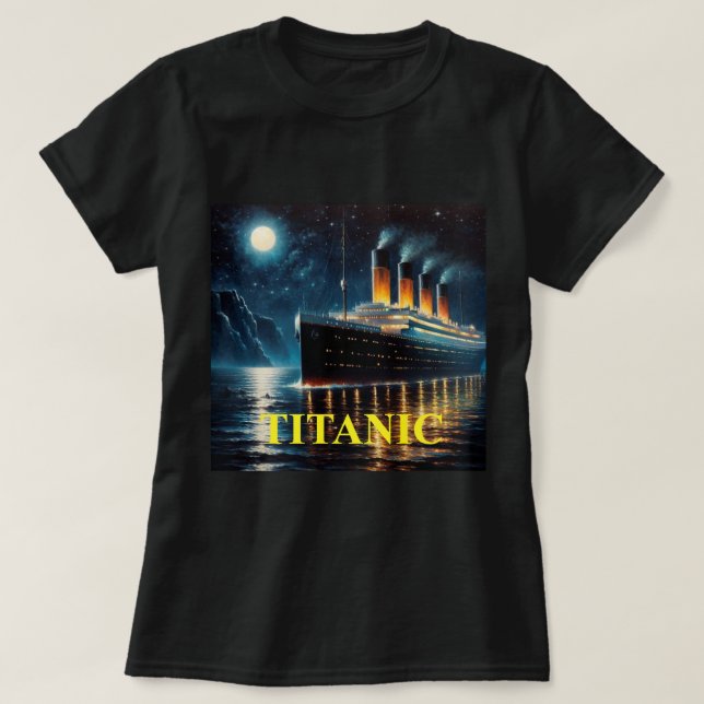 Camiseta Titanic T-shirt (Diseño del anverso)