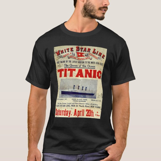Camiseta Titanic Titanic Sinking Titanic Titanic Titanic (Anverso)