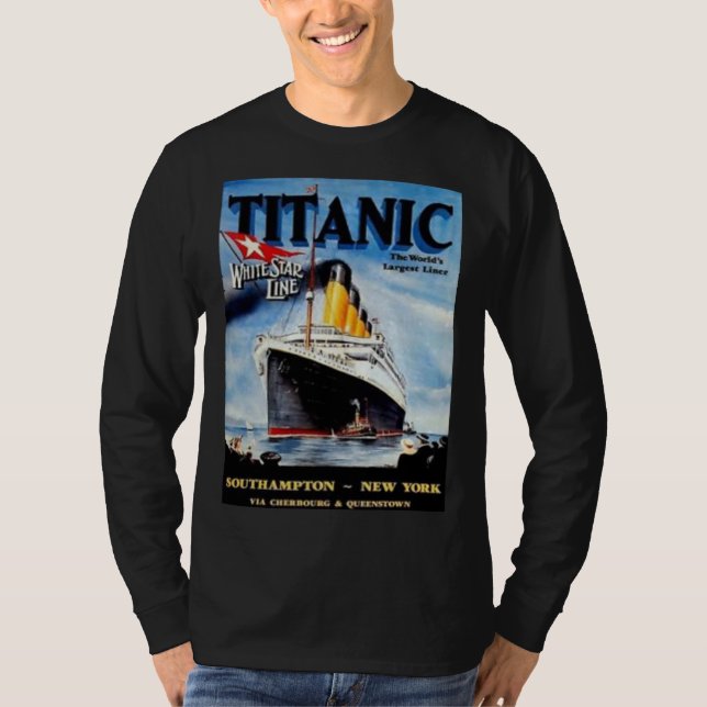 Camiseta Titanic Vintage 1912 (Anverso)
