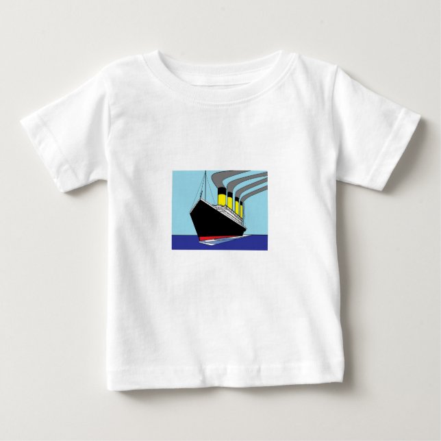 Camiseta titánica del bebé (Anverso)