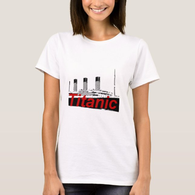 Camiseta Titánico (Anverso)