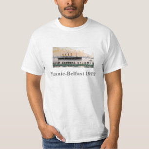 Camiseta Titánico-Belfast 1912