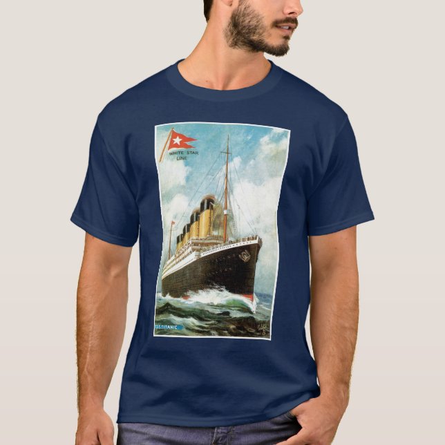 Camiseta Titánico en el mar (Anverso)