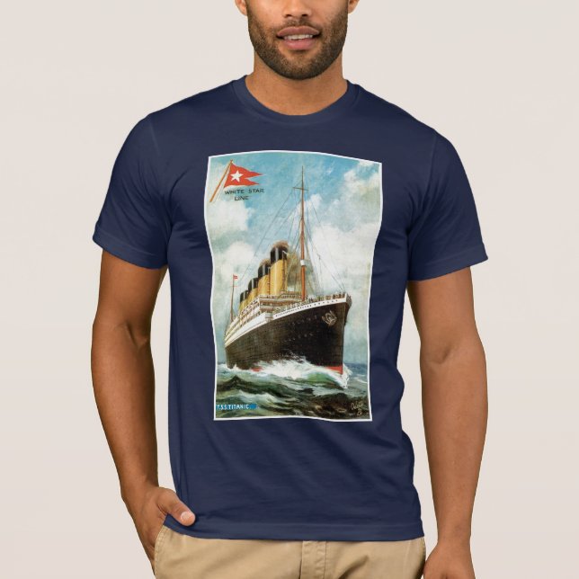 Camiseta Titánico en el mar (Anverso)