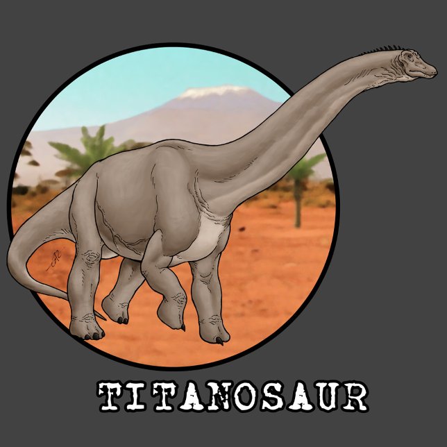 Camiseta Titanosaurio (Subido por el creador)