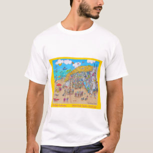 Camiseta Tita's Pink Seahorse Mens