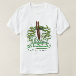 Camiseta Titcomb Mountain Farmington Maine Esquí 