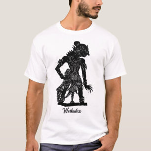 Camiseta Títere de sombra de Werkudoro Wayang Kulit