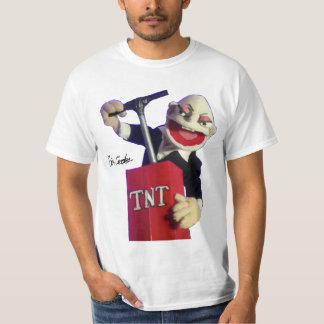 Camiseta títere punk con émbolo de TNT
