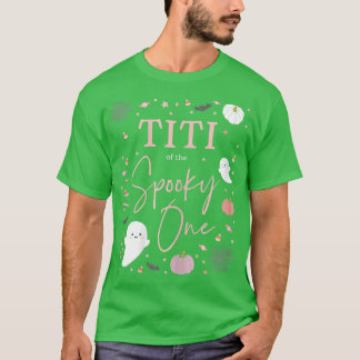 Camiseta Titi de las mujeres del espeluznante primer cumple
