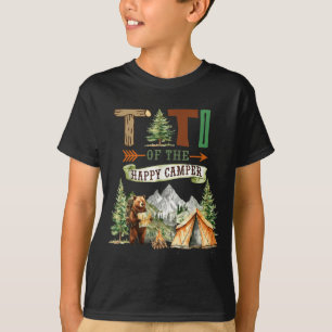 Camiseta Titi del campista feliz cumpleaños camping 