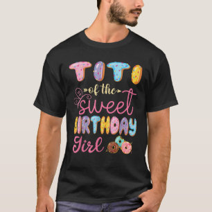 Camiseta Titi Del Dulce Chica De Cumpleaños Donut Lover Fie