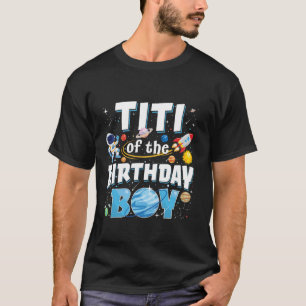 Camiseta Titi Del Espacio Familiar Astronauta Nacimiento Pl