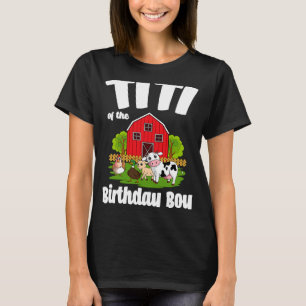 Camiseta Titi Del Nacimiento De La Granja Animal Bday Fiest