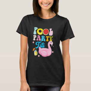 Camiseta Titi Del Niño De Cumpleaños Funny Fiesta De La Pis