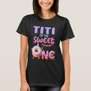 Camiseta Titi of the Sweet One Donut Tema de la primera fie